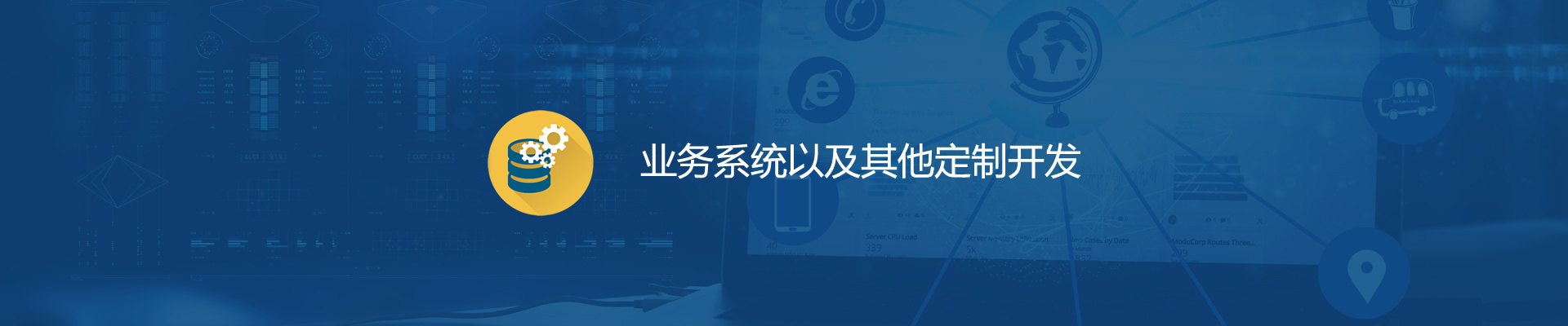 业务系统以及其他定制开发
